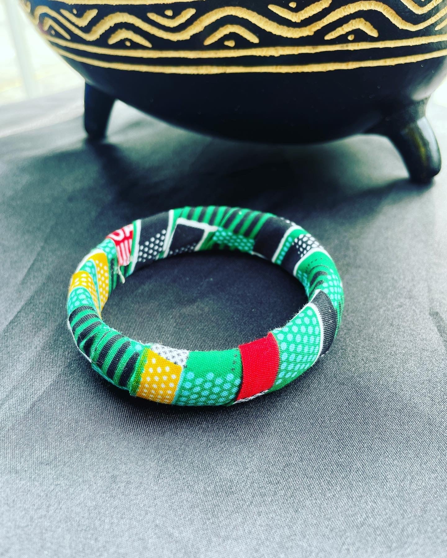 African/Ankara Fabric Bracelets