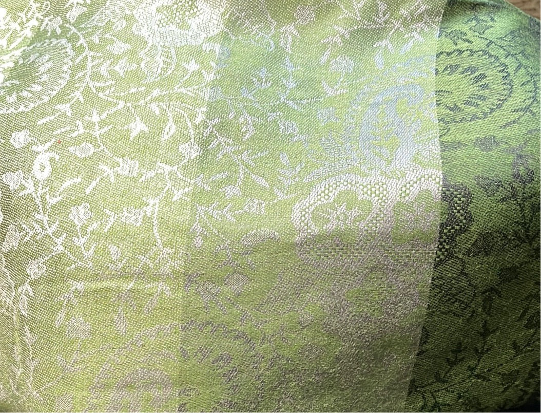 Patterned Rows - Cashmere Scarf /Shawl
