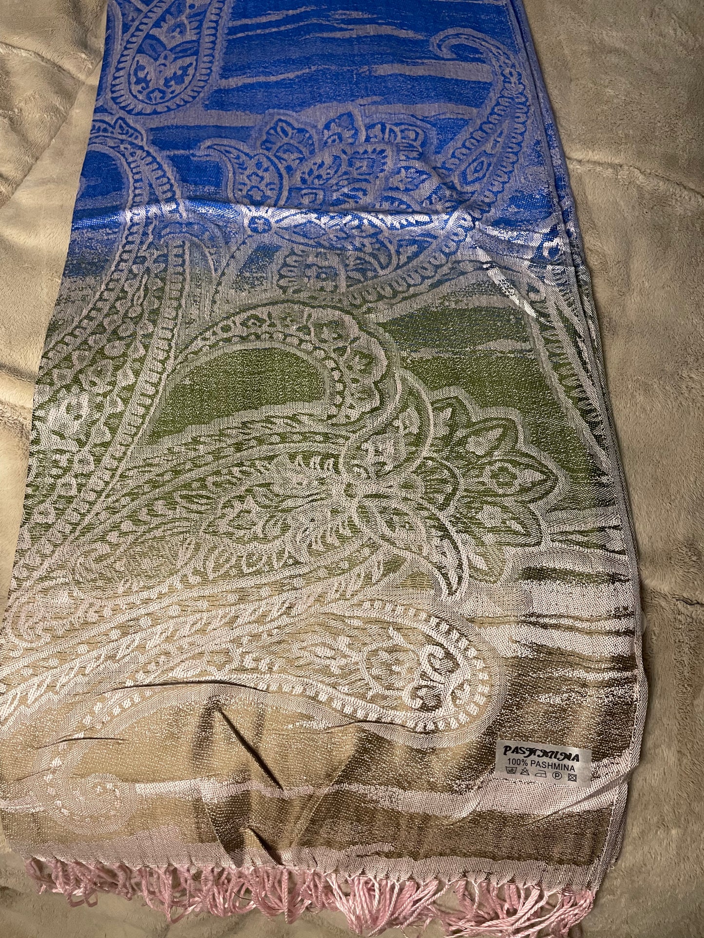 Multi- Cashmere Scarf/Shawl