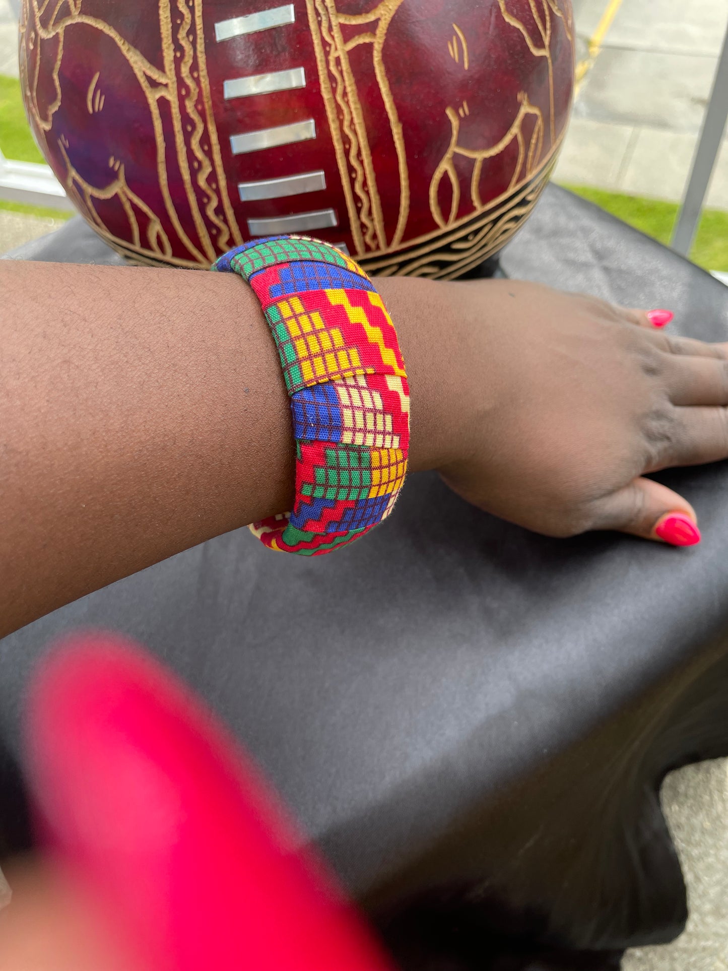 African/Ankara Fabric Bracelets