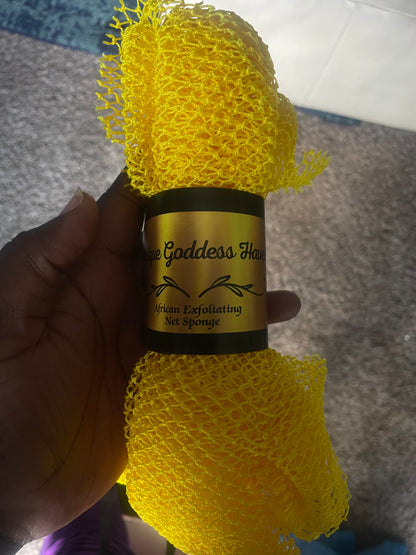 African Exfoliating Net Sponge