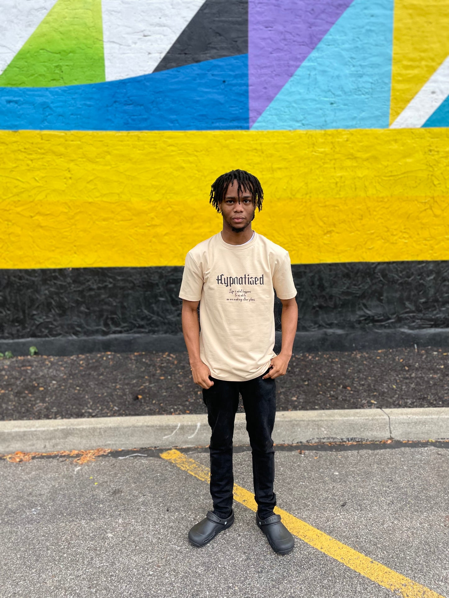 Hypnotized Tan T-Shirt