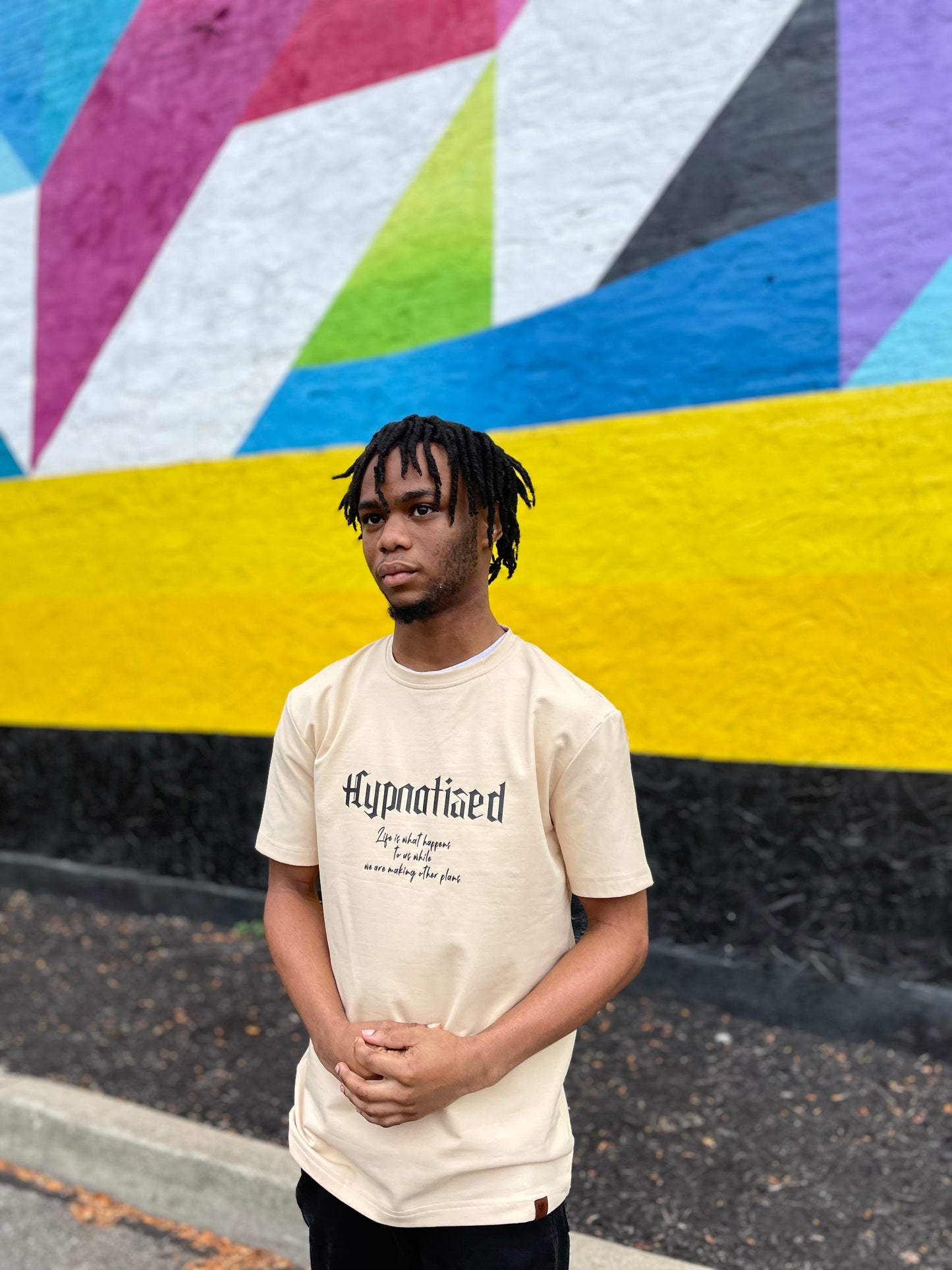 Hypnotized Tan T-Shirt