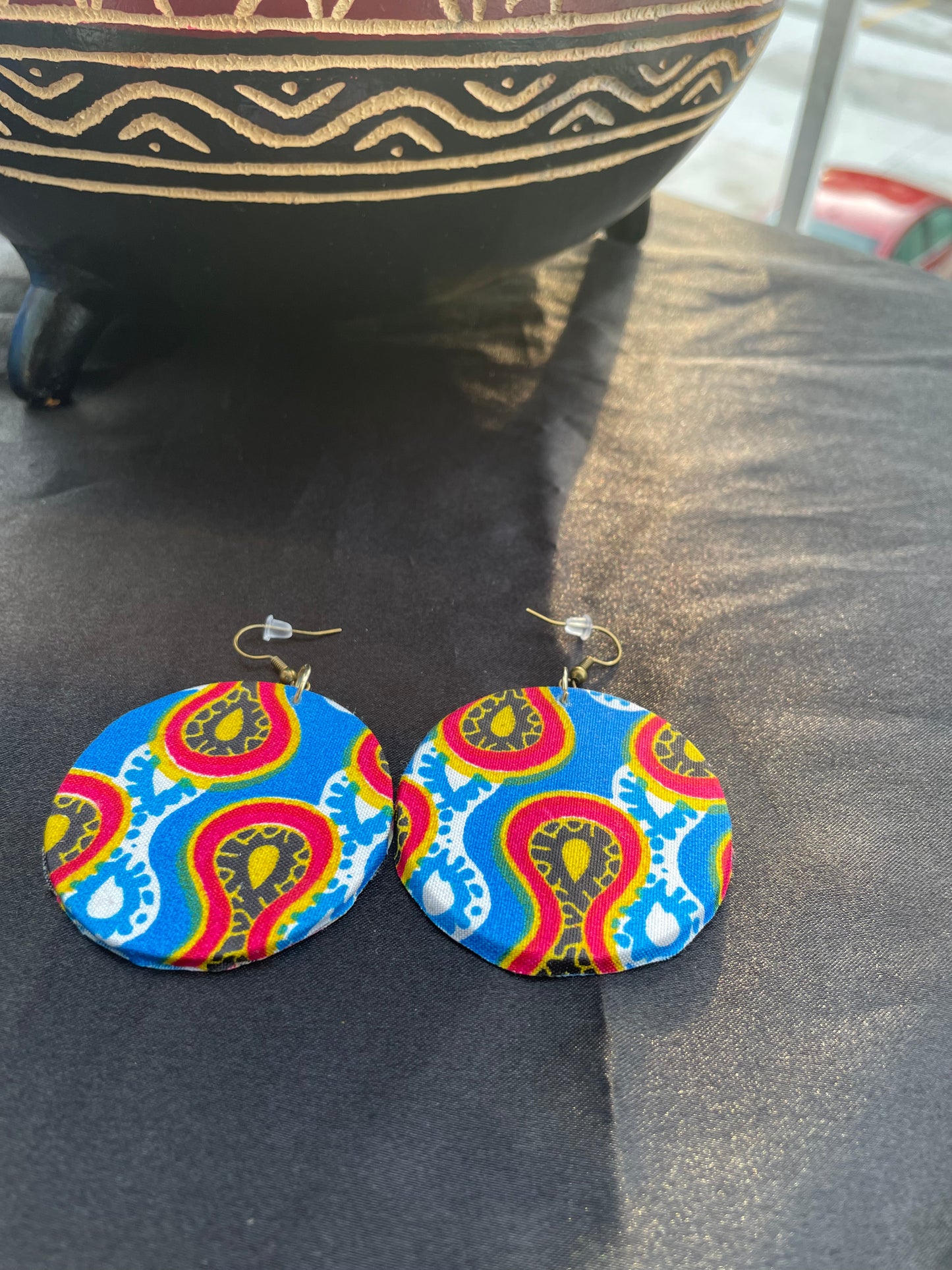 African/Ankara Fabric Earrings