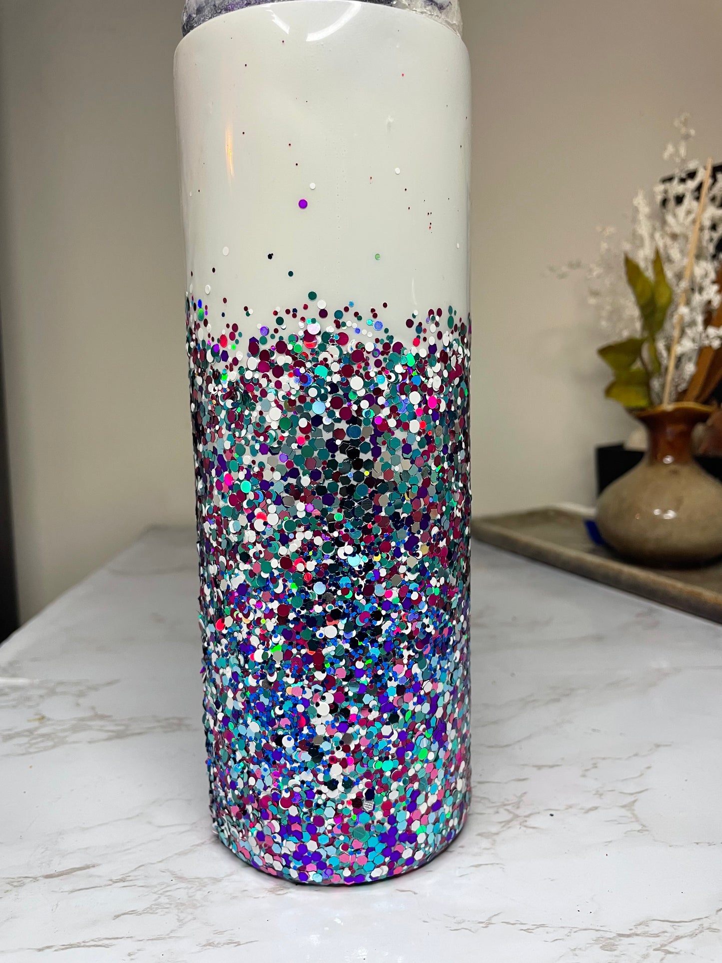 Mermaid Birthday Party Personalized Tumbler