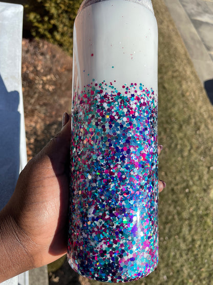 Mermaid Birthday Party Personalized Tumbler