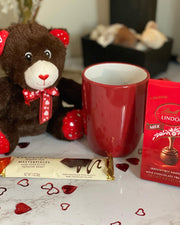 Valentine’s Day Teddy Bear & Cup Small Pack