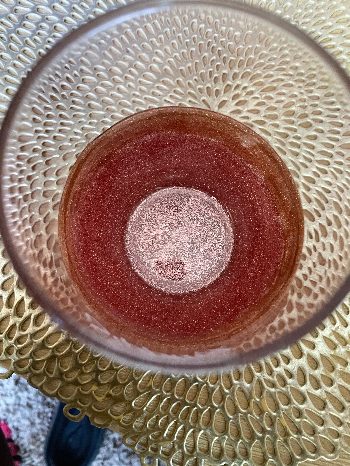 Glittered Wine Glasses