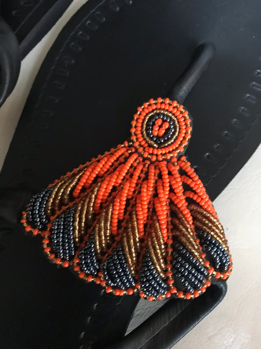 Handmaid East African Sandals - Fan/Butterfly Wing