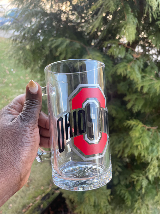 Ohio State Beer Glass
