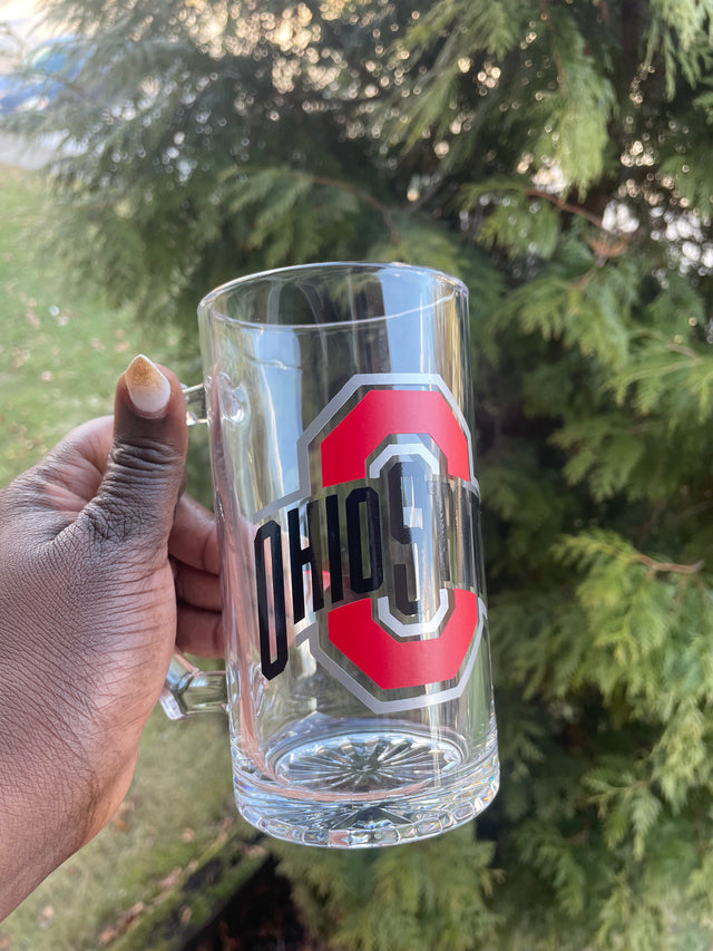 Ohio State Beer Glass