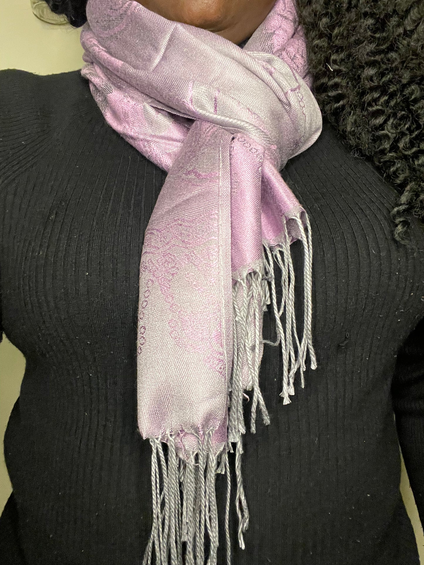 Roses - Cashmere Scarf /Shawl