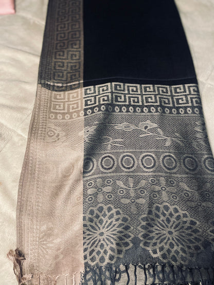 Square Edge - Cashmere Scarf /Shawl