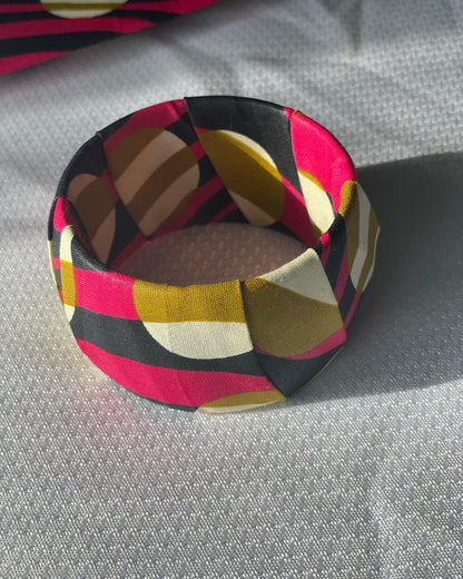 African/Ankara Fabric Bracelets