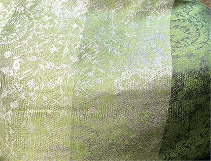 Patterned Rows - Cashmere Scarf /Shawl