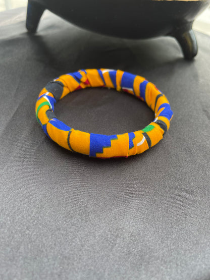 African/Ankara Fabric Bracelets