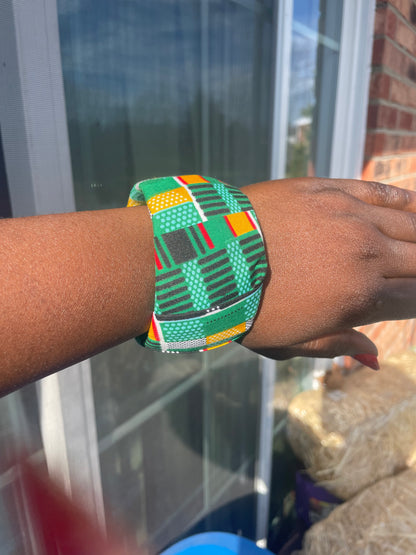 African/Ankara Fabric Bracelets