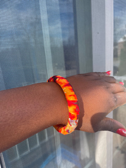African/Ankara Fabric Bracelets