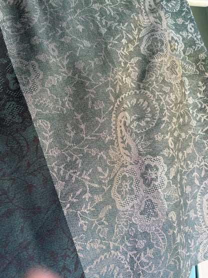 Patterned Rows - Cashmere Scarf /Shawl