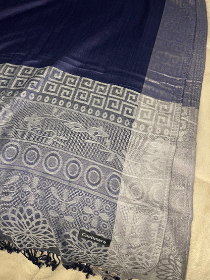 Square Edge - Cashmere Scarf /Shawl