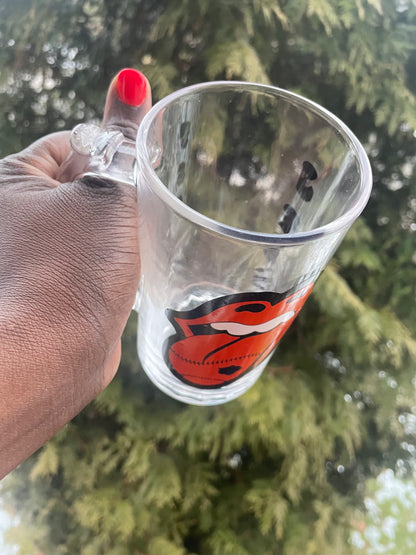 Bengals Tongue Beer Glass