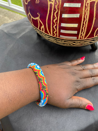 African/Ankara Fabric Bracelets