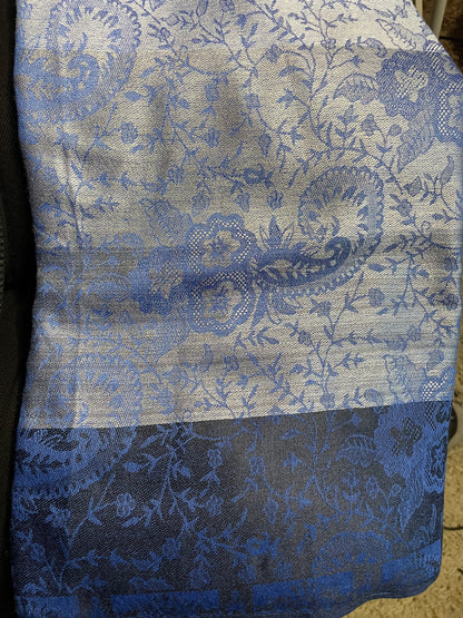 Patterned Rows - Cashmere Scarf /Shawl