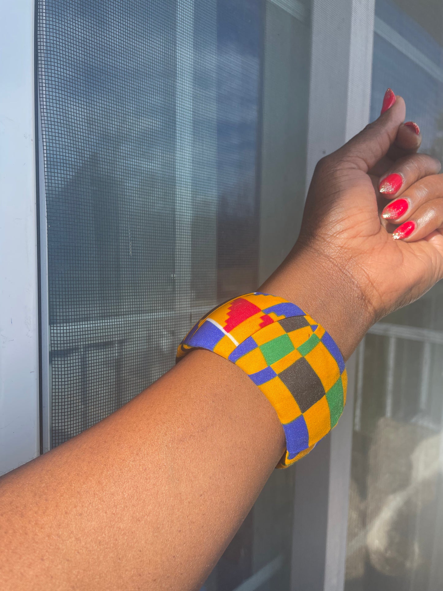 African/Ankara Fabric Bracelets