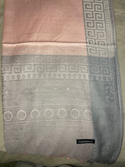 Square Edge - Cashmere Scarf /Shawl
