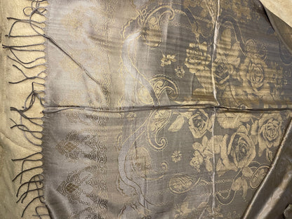 Roses - Cashmere Scarf /Shawl