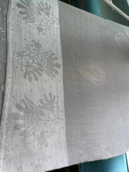 Framed Paisley - Cashmere Scarf /Shawl