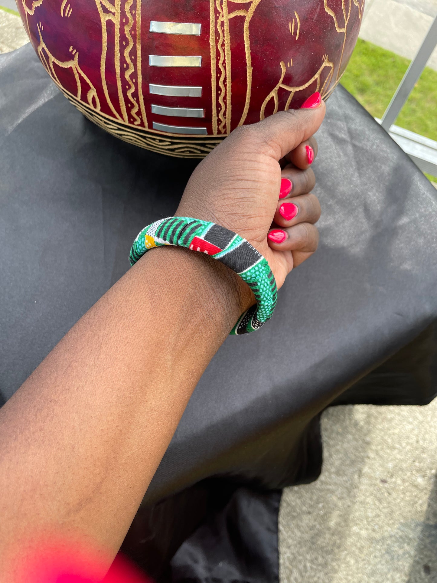 African/Ankara Fabric Bracelets
