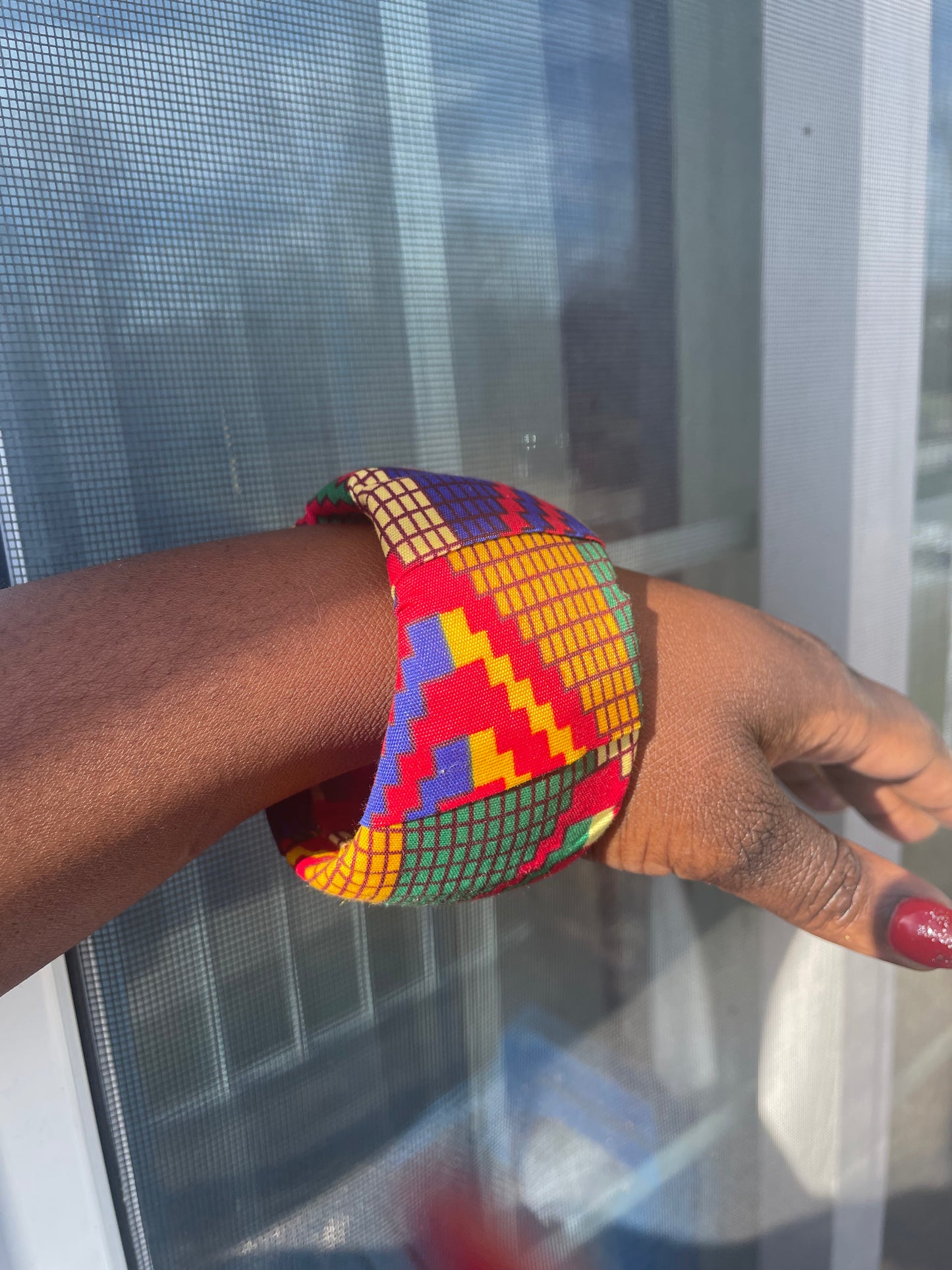 African/Ankara Fabric Bracelets